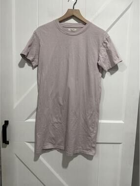 Madewell XS Light Purple T-Shirt Dress, XS